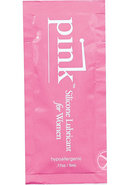 Pink Silicone Lubricant .17oz - Tester