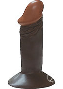 All American Mini Whoppers Dildo 4in - Chocolate