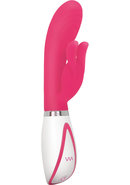 Disco Bunny Rechargeable Silicone Rabbit Vibrator With Dual...