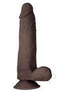 Realcocks Dual Layered #4 Bendable Thick Dildo 8in -...